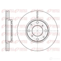 Тормозной диск REMSA DCA684410 6844.10 BDM6919. 20 Honda City 4 (GD8, 9) 2002 – 2008