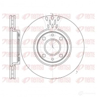 Тормозной диск REMSA DCA644310 6443.10 Fiat Idea (350) 1 Минивэн 1.4 16V 95 л.с. 2004 – наст. время BDM62 35.20