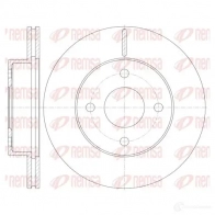 Тормозной диск REMSA BDM7 216.20 1466618 DCA6113110 61131.10