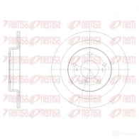 Тормозной диск REMSA BVD SU 62100.00 Honda Civic 9 (FK) Хэтчбек 2.0 i VTEC Type R (FK2) 310 л.с. 2015 – 2025