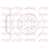 Тормозной диск REMSA 6969.00 DCA696900 BDM7178 .10 Audi A6 (C6) 3 Седан 5.2 S6 Quattro 435 л.с. 2006 – 2011