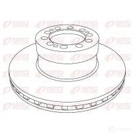 Тормозной диск REMSA 1233. 20 NCA1233.20 NCA123320 Audi A8 (D3) 2 2002 – 2009