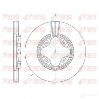 Тормозной диск REMSA Honda Accord 6 (CG) Купе 3.0 V6 24V (CG2) 200 л.с. 1998 – 2003 6845.10 DCA6845 10 KUF18G