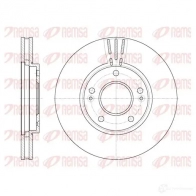 Тормозной диск REMSA 1467831 BDM7272. 20 6850.10 DCA685010