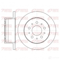 Тормозной диск REMSA 61055.00 BDM7384 .10 DCA6105500 Peugeot Boxer 3 (250) Фургон 2.2 HDi 100 101 л.с. 2006 – 2024