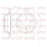 Тормозной диск REMSA Volkswagen Transporter DCA6116010 BDM7 220.20 61160.10