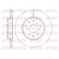 Тормозной диск REMSA 1466922 DCA614 1710 GVRQB1W 61417.10
