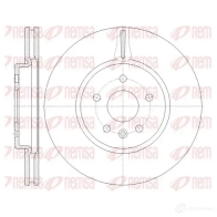 Тормозной диск REMSA 61794.10 NRC57R DCA 6179410 Opel Astra (K) 5 Хэтчбек 1.6 CDTi (68) 110 л.с. 2015 – 2025