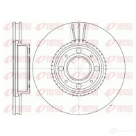 Тормозной диск REMSA 6303.10 DCA630310 Bmw 6 (E64) 2 Кабриолет 5.0 M 507 л.с. 2006 – 2010 BDM6613. 20