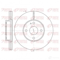Тормозной диск REMSA DCA618410 6184.10 B DM6280.20 1467184