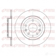 Тормозной диск REMSA 61615.00 Mazda CX-3 (DK) 1 Кроссовер 1.5 D 105 л.с. 2015 – 2025 DCA6161500 BDM7794 .10