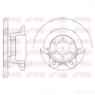 Тормозной диск REMSA Iveco Daily 2 Фургон 35-8 75 л.с. 1991 – 1998 6500.00 DCA650000 BDM6 690.10