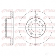 Тормозной диск REMSA DCA6160010 BDM7 786.20 Fiat Ducato (250) 3 Фургон 2.3 130 Multijet 2.3 D 131 л.с. 2011 – 2024 61600.10