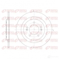 Тормозной диск REMSA 61438.00 BD M7608.10 DCA6143800 1466946