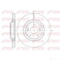 Тормозной диск REMSA 1466944 61436.10 DCA6143610 BDM 7606.20