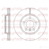 Тормозной диск REMSA DCA6161710 BDM775 9.20 1467141 61617.10