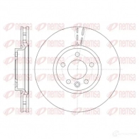 Тормозной диск REMSA 61420.10 Volkswagen Transporter (T6) 6 Автобус 2.0 TDI 4motion 140 л.с. 2015 – 2024 BDM 7572.20 DCA6142010