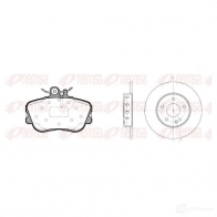 Комплект тормозных колодок и дисков