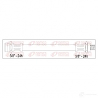 Тормозной шланг REMSA 1193931931 GCA192 500 192500 B6APG6V