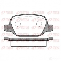 Тормозные колодки дисковые, комплект REMSA 1464527 235 17 BPM0727.10 0727.10