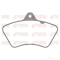 Тормозные колодки дисковые, комплект REMSA 29582 JCA 826.00 Toyota Corolla (E150) 10 Седан 1.8 VVTi (ZRE142) 140 л.с. 2010 – 2025 294 98