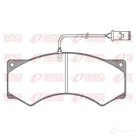 Тормозные колодки дисковые, комплект REMSA 277. 41 JCA 277.41 Audi A6 (C4) 1 Универсал 2.8 Quattro 193 л.с. 1995 – 1997 29017