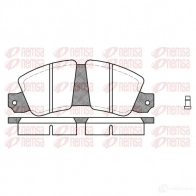 Тормозные колодки дисковые, комплект REMSA 0023.02 PCA002302 2015 4 1463284