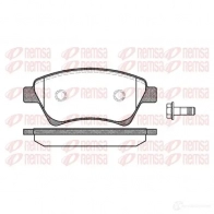 Тормозные колодки дисковые, комплект REMSA 0976.00 2 3930 BPM0976.00 Renault Megane (BM, CM) 2 Хэтчбек 1.9 dCi 92 л.с. 2004 – 2006