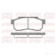 Тормозные колодки дисковые, комплект REMSA 0203.10 Honda City 4 (GD8, 9) 2002 – 2008 PCA020310 2100 5