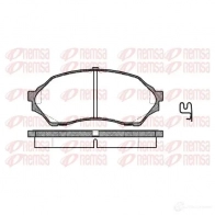 Тормозные колодки дисковые, комплект REMSA Mazda 323 0699.00 BPM0699.00 2349 0