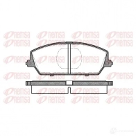 Тормозные колодки дисковые, комплект REMSA 0387.00 PCA038700 Suzuki Swift (SF413) 1 Кабриолет 2 1765