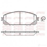 Тормозные колодки дисковые, комплект REMSA BPM1613.00 Jeep Cherokee (KL) 5 2013 – 2020 1613.00 220 70