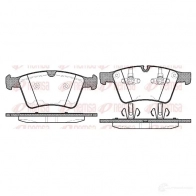 Тормозные колодки дисковые, комплект REMSA 1370.00 BPM1370.00 Mercedes M-Class (W164) 2 2005 – 2011 2 4151