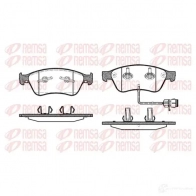 Тормозные колодки дисковые, комплект REMSA 1464843 BPM1056.12 2 3899 1056.12