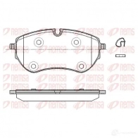 Тормозные колодки дисковые, комплект REMSA 1437967743 0ZW9 L 1853.00