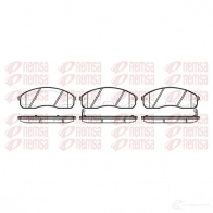 Тормозные колодки дисковые, комплект REMSA Kia Carnival (GQ) 2 1998 – 2005 2364 9 23650 0821.02