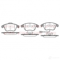 Тормозные колодки дисковые, комплект REMSA Seat Alhambra (7N) 2 Минивэн 2.0 TDI 4Drive 140 л.с. 2011 – наст. время 24333 1219.21 24 332