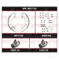 Тормозные колодки и цилиндры REMSA SCA3017 05 54YFD 1469286 SPK 3017.05