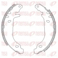 Тормозные колодки REMSA Renault Twingo (C06) 1 Хэтчбек 1.2 16V (C06C. C06D. C06K) 75 л.с. 2001 – 2007 ZCA416900 4169.00 B SM4169.00