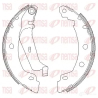 Тормозные колодки REMSA BS7C1 Renault Megane (BA) 1 Хэтчбек 1.9 D 94 л.с. 1996 – 2001 ZC A441601 4416.01