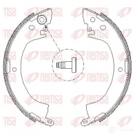 Тормозные колодки REMSA Mitsubishi Pajero 2 (V3, V2, V4) Внедорожник 3.0 V6 24V (V43W. V23W) 181 л.с. 1994 – 1997 ZCA412200 BSM4 122.00 4122.00