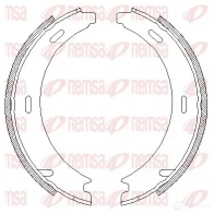 Тормозные колодки REMSA ZCA409400 1465840 4094.00 BSM4094. 00