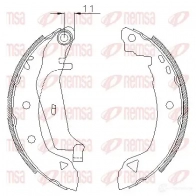 Тормозные колодки REMSA ZCA418202 4182.02 Fiat Brava (182) 1 1995 – 2001 BS M4182.02