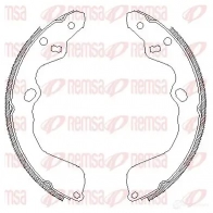 Тормозные колодки REMSA 4153.00 Kia Clarus (GC) 1 Универсал 3SYPNIR ZCA41 5300