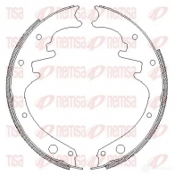 Тормозные колодки REMSA 4658.00 BS M4658.00 ZCA465800 Jeep Cherokee (XJ) 2 Внедорожник