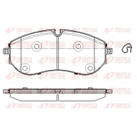 Тормозные колодки дисковые, комплект REMSA 1857.00 Volkswagen Crafter IB14K VT