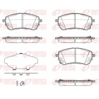 Тормозные колодки дисковые, комплект REMSA Toyota Corolla (E210) 12 Универсал 2.0 Hybrid (MZEH12) 152 л.с. 2019 – 2024 Y BUSOZB 1858.12