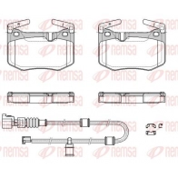 Тормозные колодки дисковые, комплект REMSA IKV3W2 2 1979.02 Lexus RC (XC10) 1 Купе 5.0 F (USC10) 468 л.с. 2014 – 2024