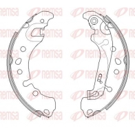Тормозные колодки REMSA Ford Fiesta 7 (ST) Хэтчбек 1.0 EcoBoost mHEV 155 л.с. 2020 – 2025 4527.00 B7 GD1V6