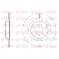 Тормозной диск REMSA Mini Countryman (F60) 2 Хэтчбек John Cooper Works ALL4 306 л.с. 2019 – 2024 7MUQ FD 62553.10